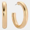 Large Thick Classic Hoops