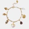 Lark Gold Charm Bracelet