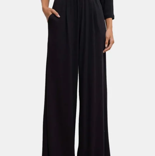 Lauren Pleated Pocket Pant
