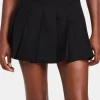 Light Twill Pleated Mini Skirt