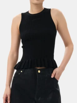 Light Viscose Rib Tank Top