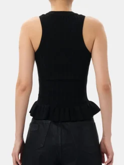 Light Viscose Rib Tank Top