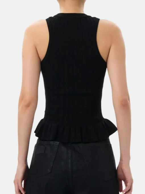 Light Viscose Rib Tank Top