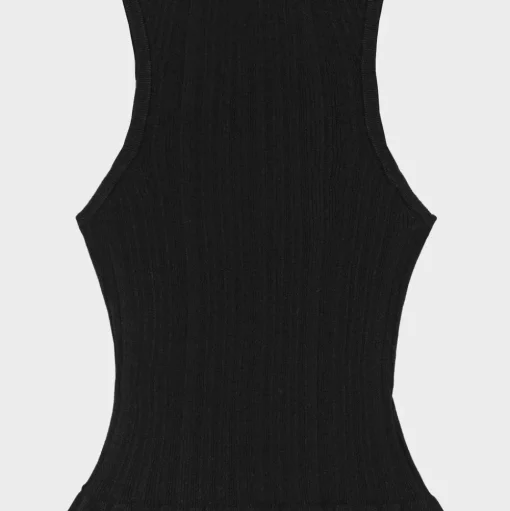 Light Viscose Rib Tank Top