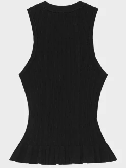 Light Viscose Rib Tank Top
