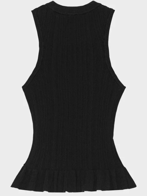 Light Viscose Rib Tank Top