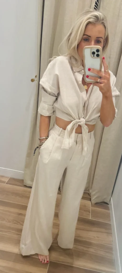 Lisa Linen Top