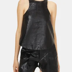 Loto Metallic Linen Top