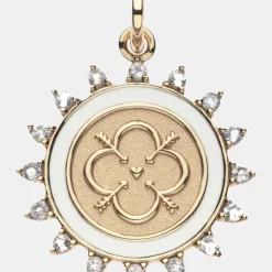 Love Petite Embellished Coin