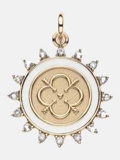 Love Petite Embellished Coin