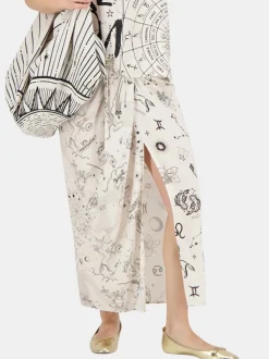 Luna Tie Front Skirt