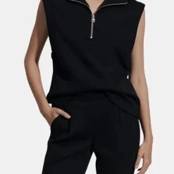 Magnolia Half Zip Tank