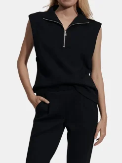 Magnolia Half Zip Tank