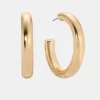 Medium Thick Classic Hoops