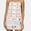 Mirror Embroidery Romper