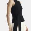 Molly Sleeveless Tie Front Top