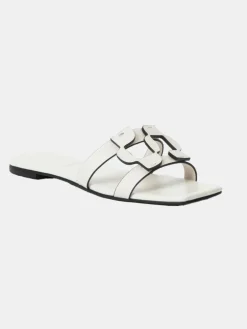 Monogram Flat Slide