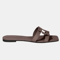 Monogram Flat Slide