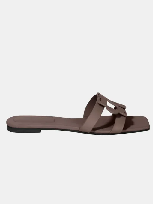 Monogram Flat Slide