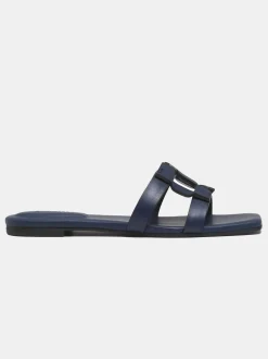 Monogram Flat Slide