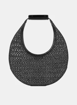 Moon Woven Tote Bag