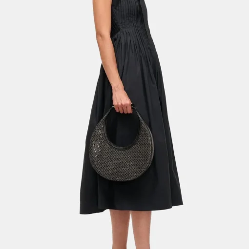 Moon Woven Tote Bag