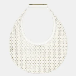 Moon Woven Tote Bag