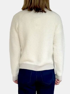Moss Stripe Crew
