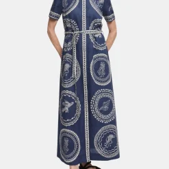 Oceane Linen Shirtdress