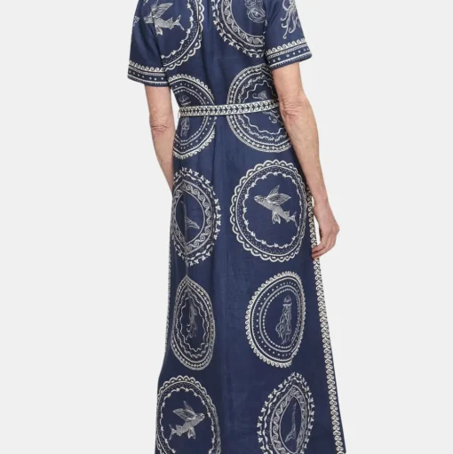 Oceane Linen Shirtdress