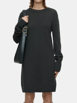 Overwashed Wool Dress