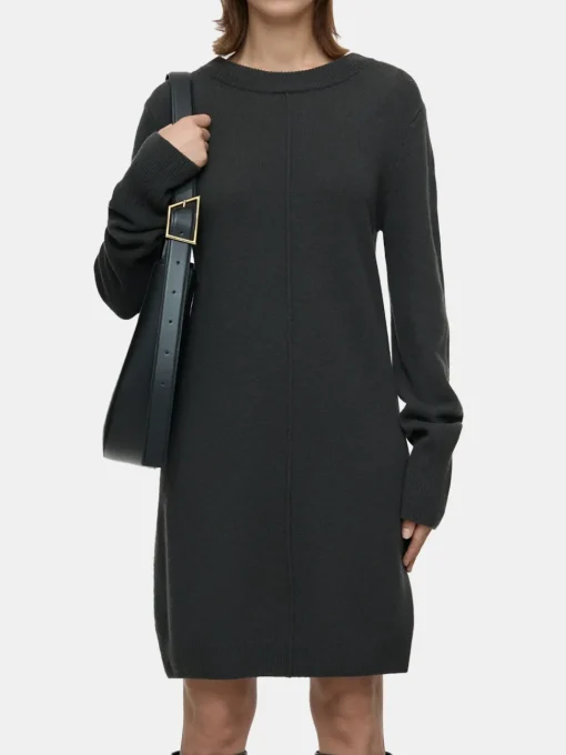 Overwashed Wool Dress