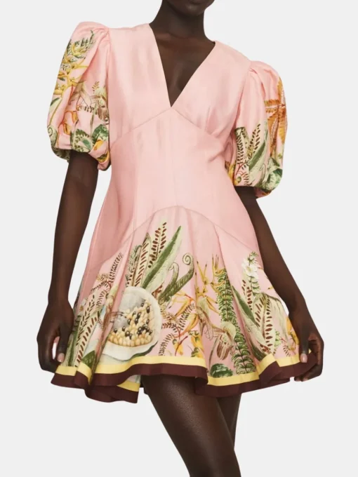 Papaya Mini Dress
