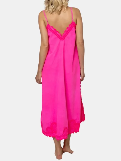 Poplin Midi Slip Dress