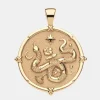 Protect Year of the Snake Pendant Coin