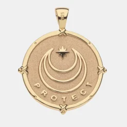 Protect Year of the Snake Pendant Coin