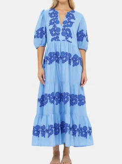 Puff Maxi Dress