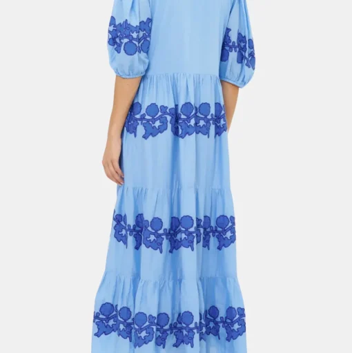 Puff Maxi Dress