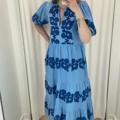 Puff Maxi Dress