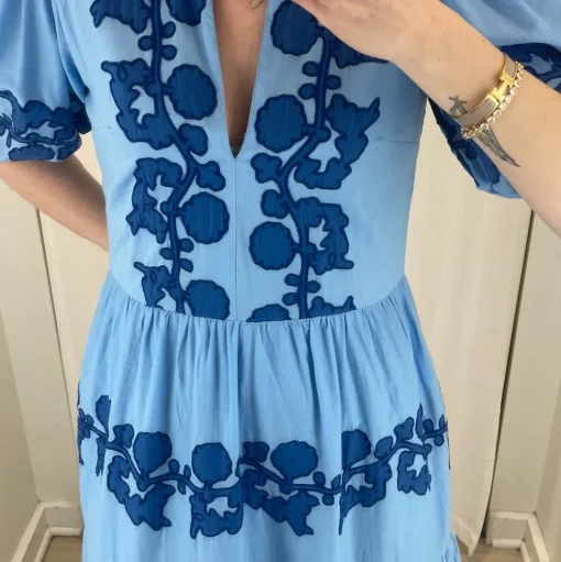 Puff Maxi Dress