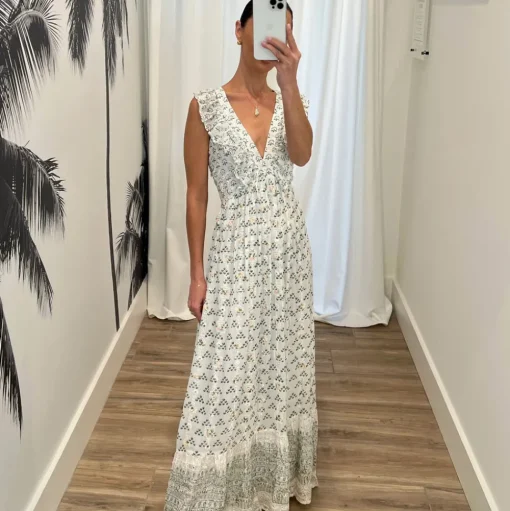 Ruffle Maxi Dress