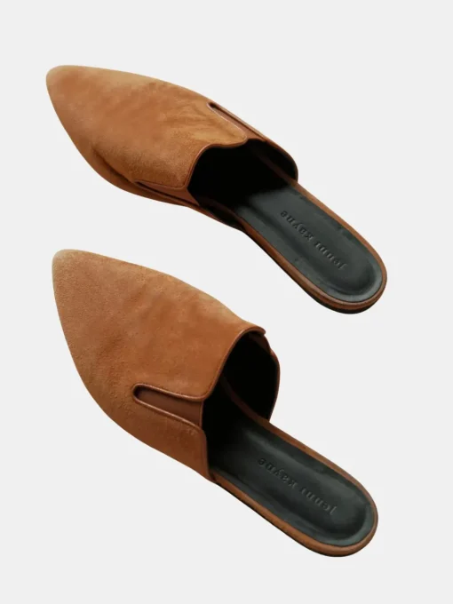 Saddle Suede Mule