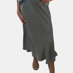 Satin Skirt