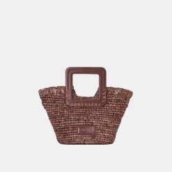 Shirley Raffia Mini Bucket