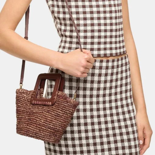 Shirley Raffia Mini Bucket