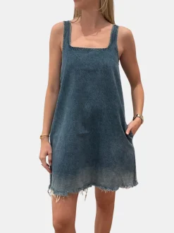 Short Denim Dress