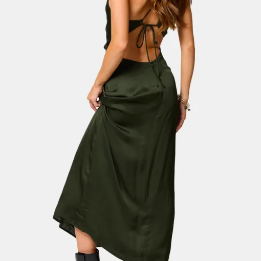 Silky Lucia Maxi Dress