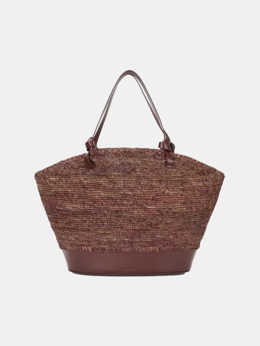 Squillo Raffia Tote