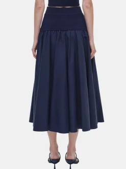 Stella Maxi Skirt With Knit