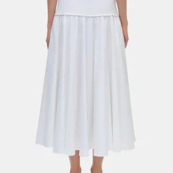Stella Pleated Skirt with Knit